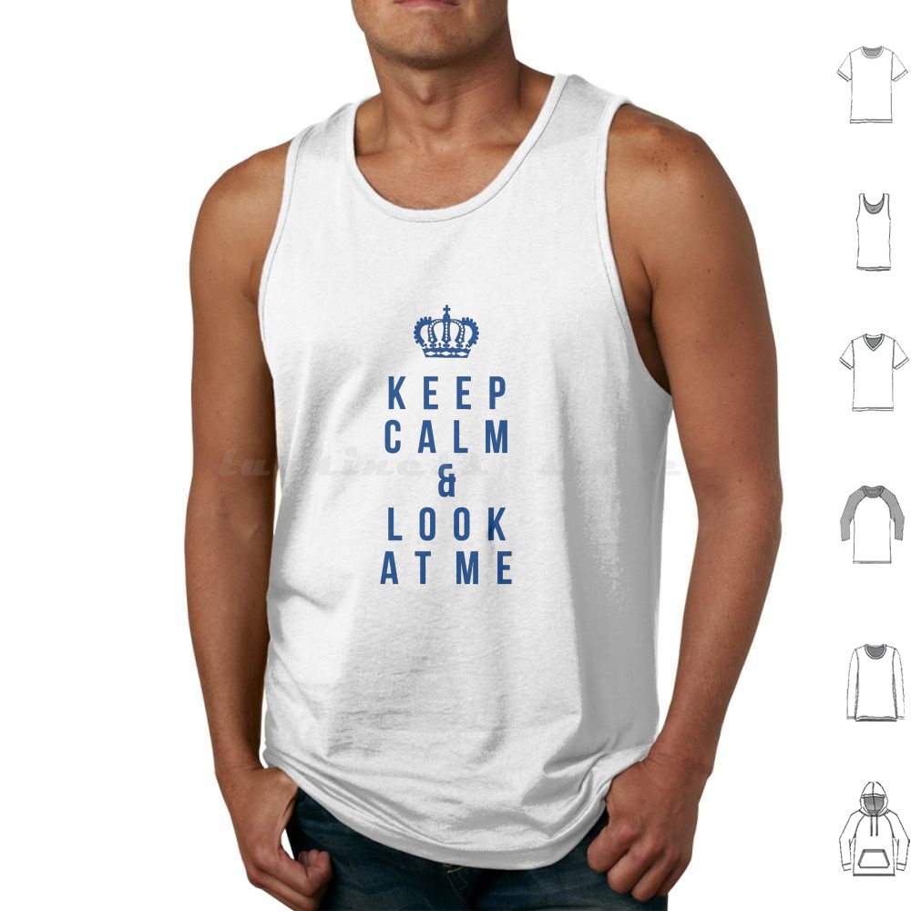 Yoga Anytime Fitness - Keep Calm And Look At Me-For