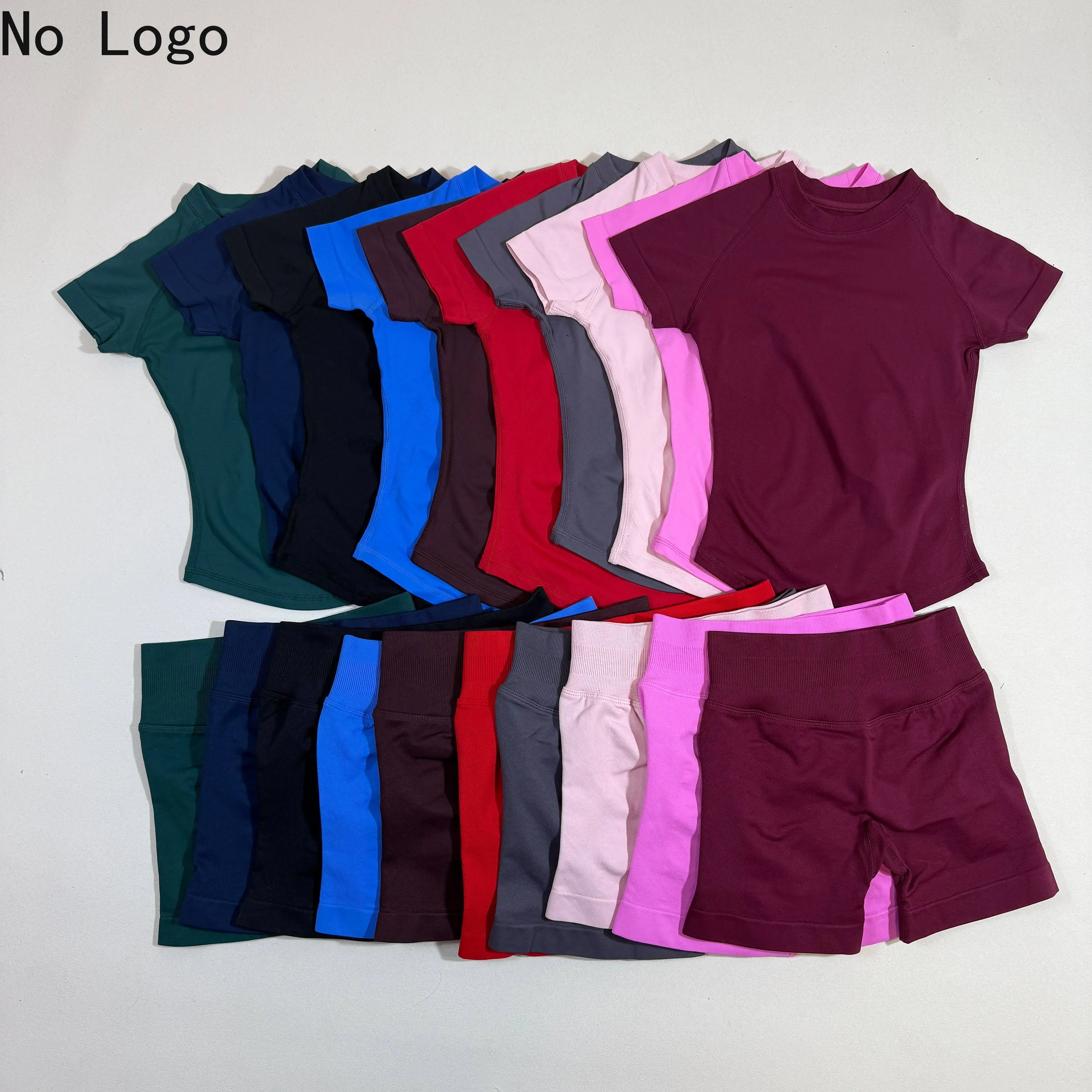 Yoga Fitness Set - DF yoga Sports Yoga Short Sleeve