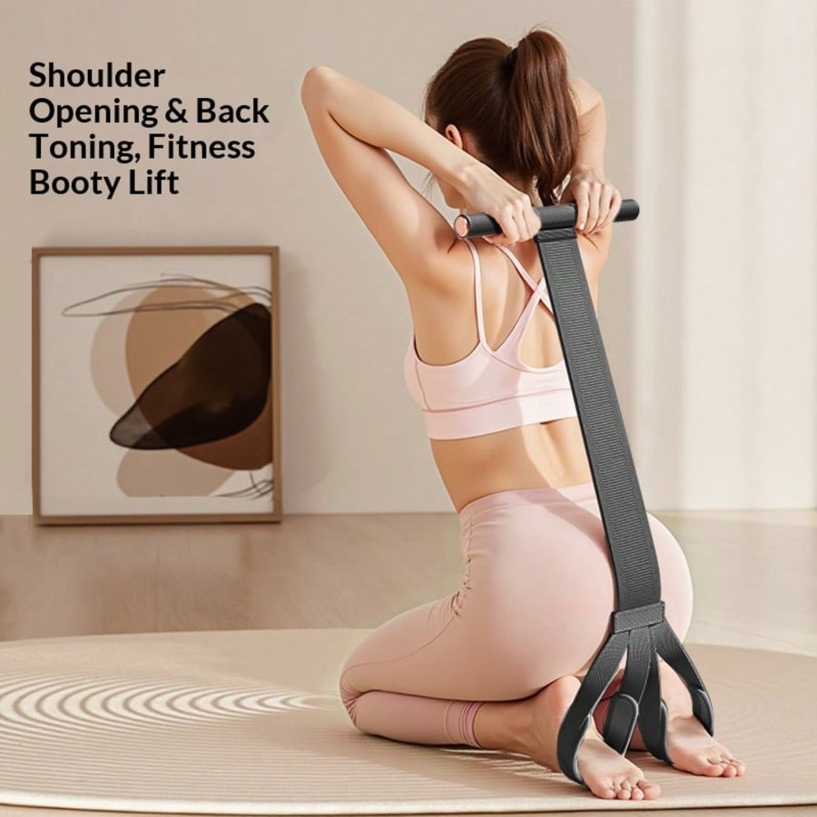 Yoga Fitness Resistance Band - Foot Pedal Resistance Trainer, Resistance Bands,