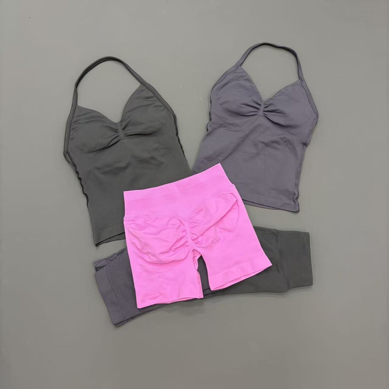 2 Piece Gym Set Women Seamless - Yoga Fitness Set のレビューと価格