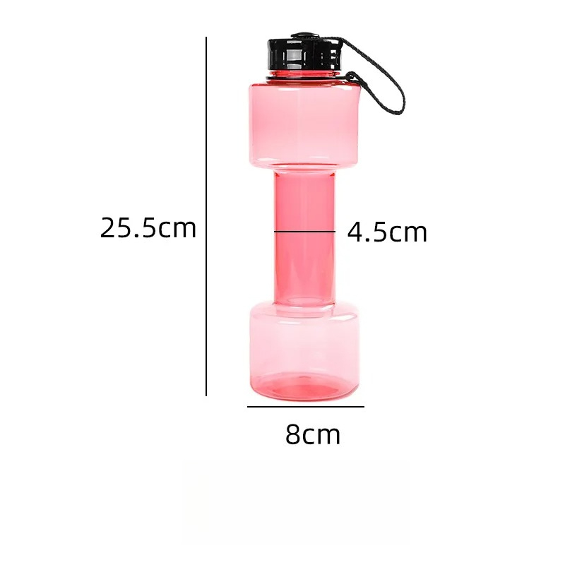 1pc  Dumbbell Shaped Water Bot - Yoga Fitness Gear のレビューと価格