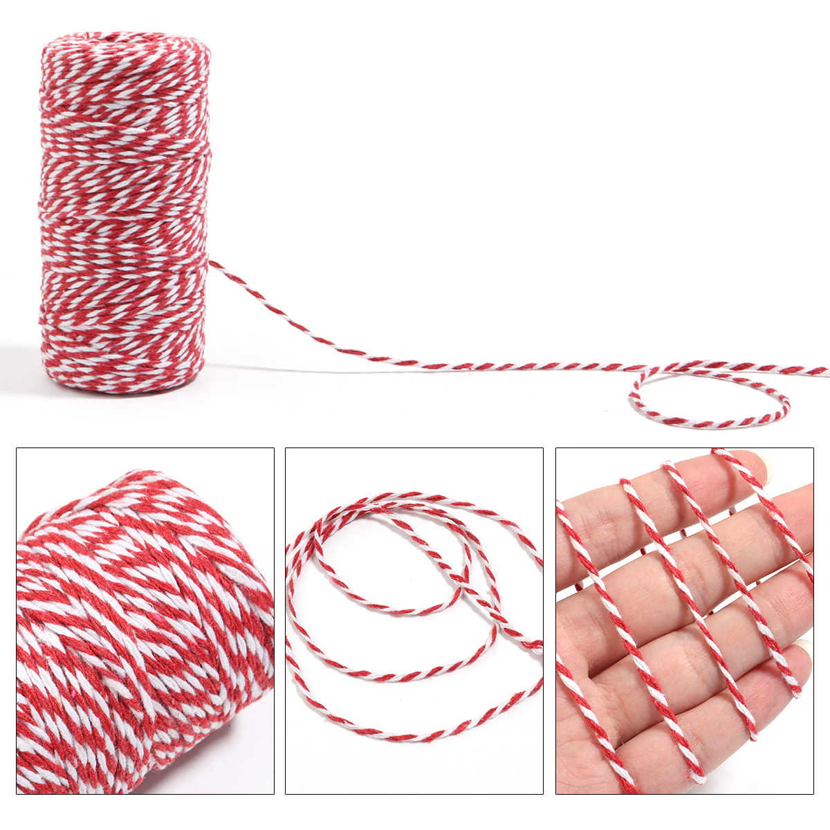100M/Roll 2mm Bakers Twine Str - Jump Rope のレビューと価格
