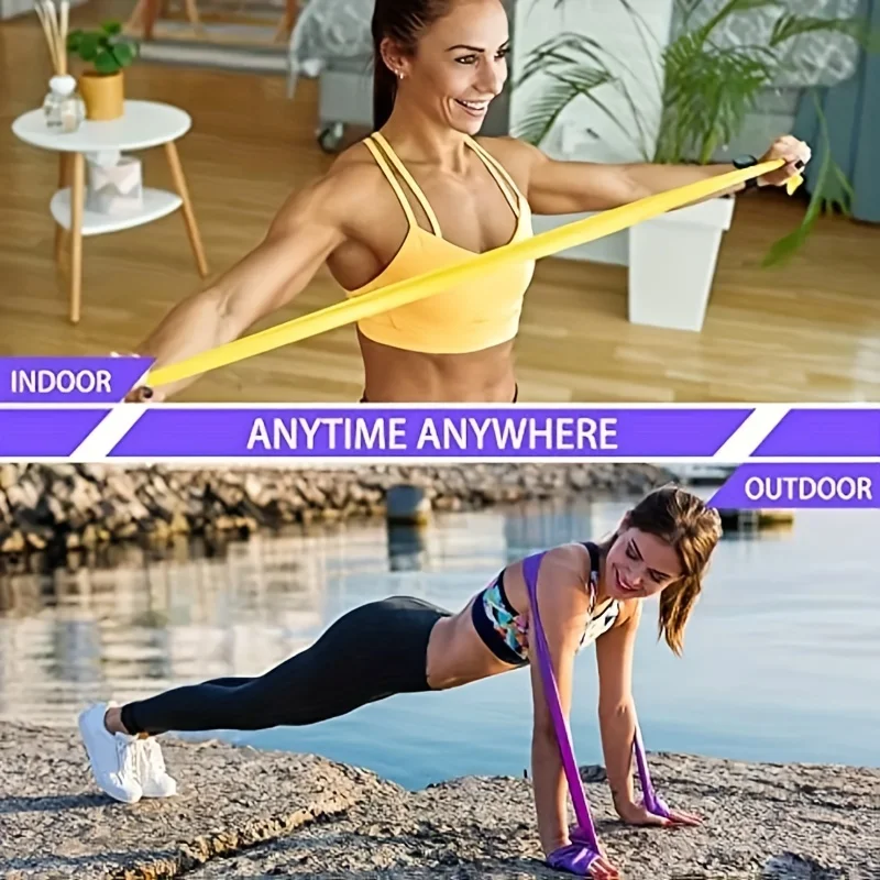 4PCS - Yoga resistance bands o - Yoga Fitness Resistance Band のレビューと価格