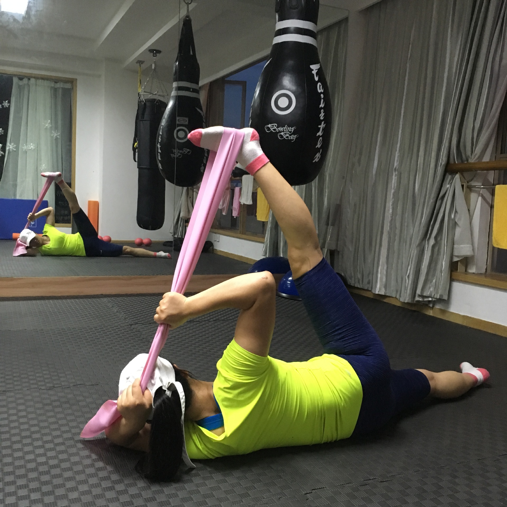 4PCS Fitness Solid color TPE R - Yoga Anytime Fitness のレビューと価格