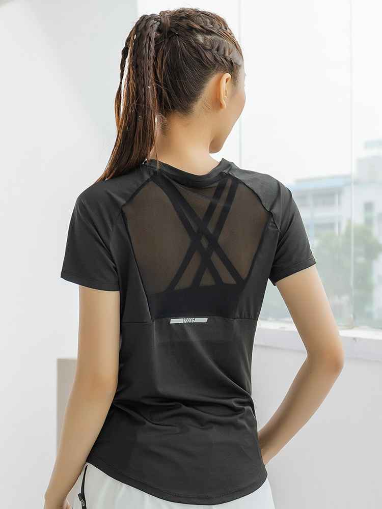 Summer Sports Short-Sleeved Wo - Yoga Fitness Training のレビューと価格