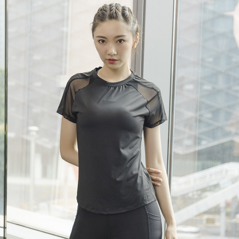 Summer Sports Short-Sleeved Wo - Yoga Fitness Training のレビューと価格