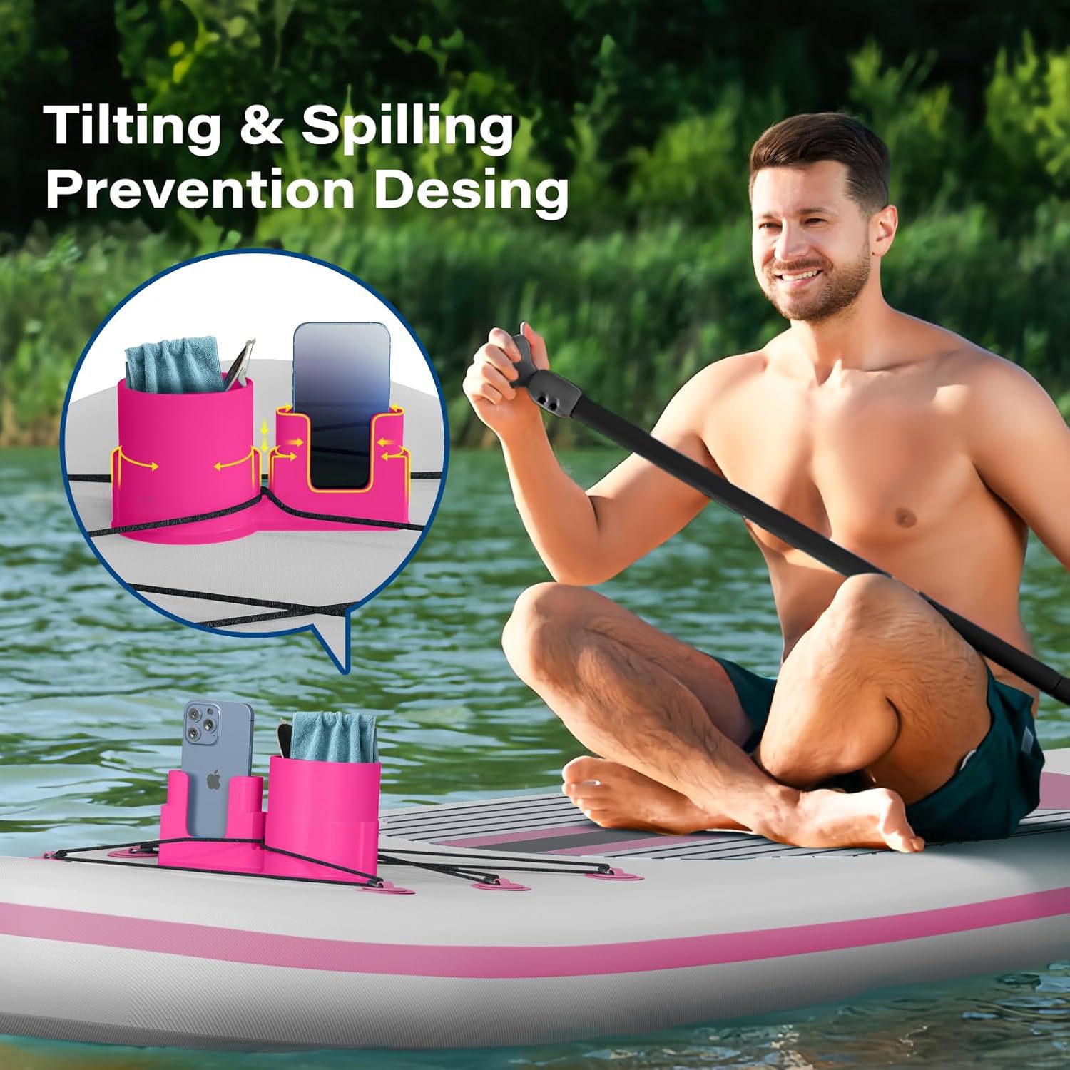 Kayak Drink Holder Surfboard K - Jump Rope のレビューと価格