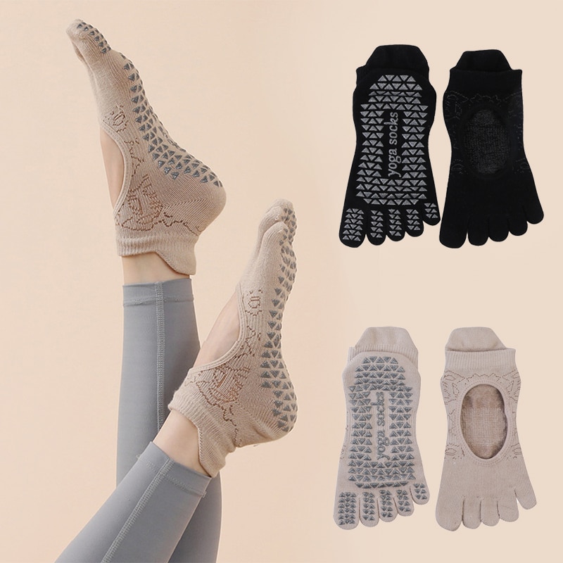 Women Yoga Toe Socks High Qual - Yoga Fitness Training のレビューと価格