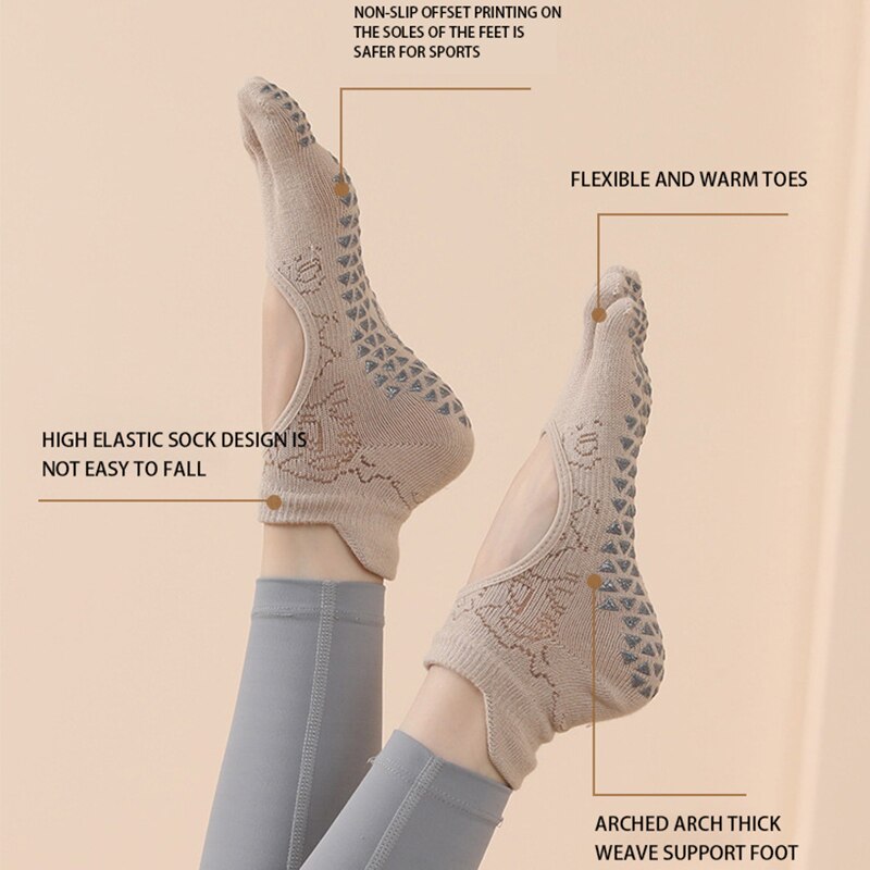 Women Yoga Toe Socks High Qual - Yoga Fitness Training のレビューと価格