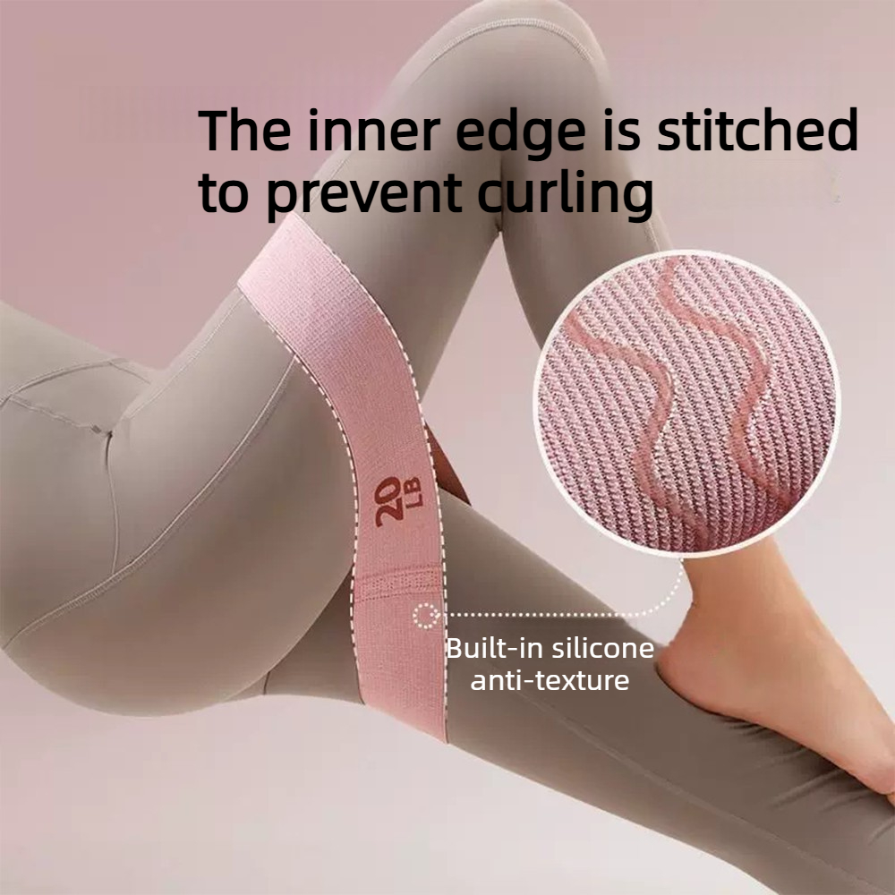 20-90LBS Fabric Elastic Band F - Yoga Fitness Resistance Band のレビューと価格