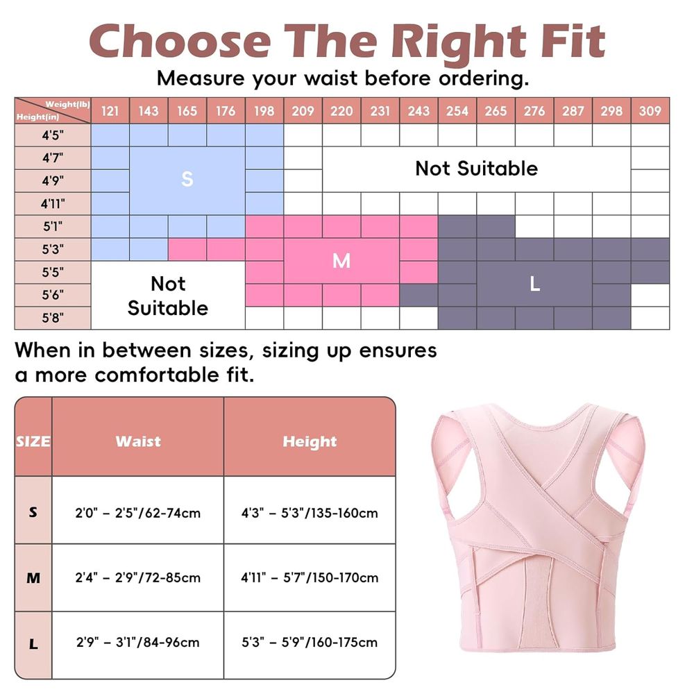 Adjustable Posture Corrector f - Posture Corrector Back のレビューと価格