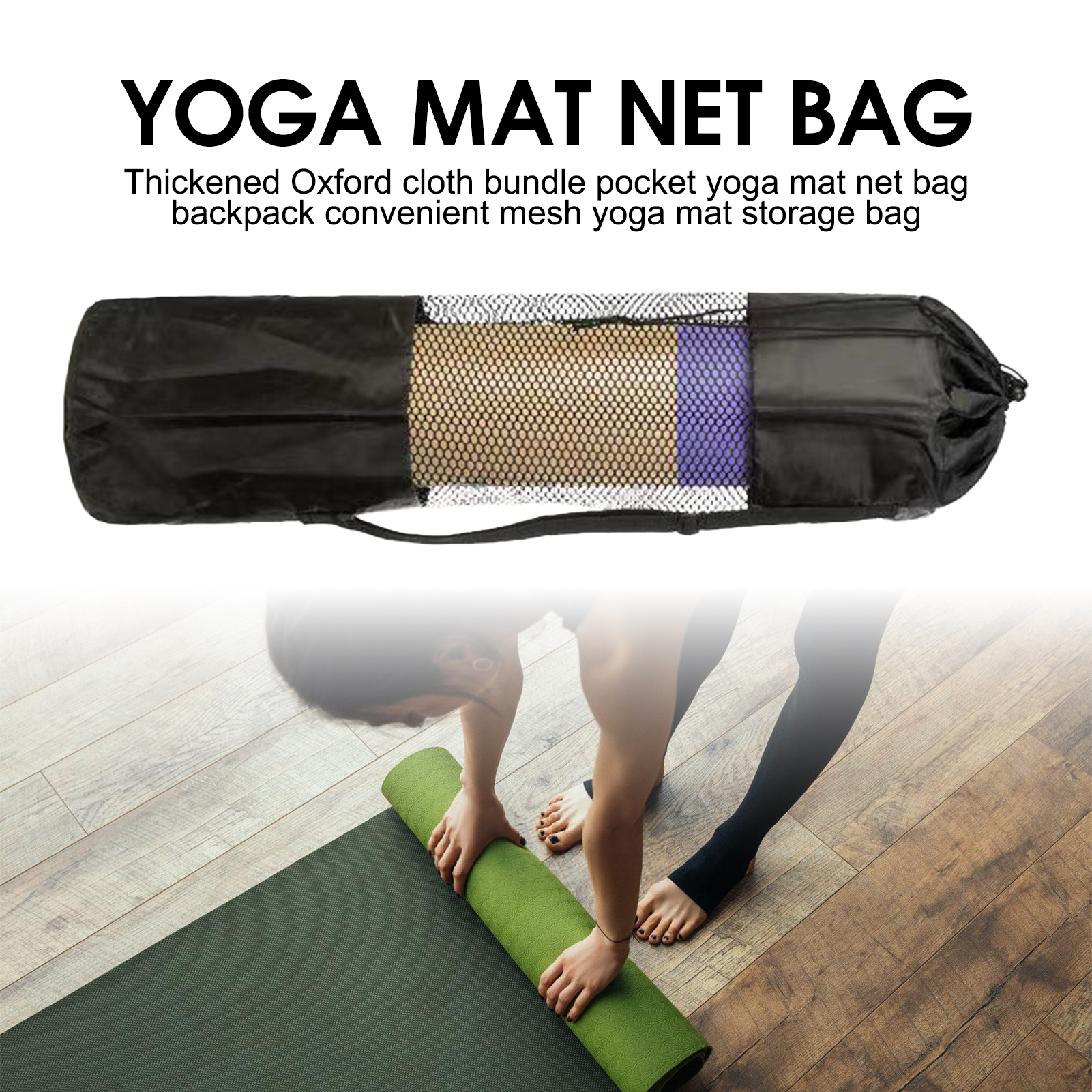 Yoga Mat Bag with Mesh Window  - Yoga For Fitness のレビューと価格