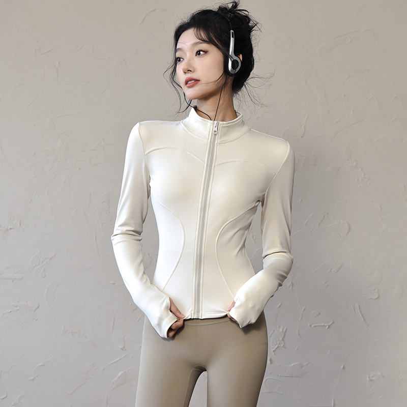Long Sleeve Sports Jacket Wome - Yoga For Fitness のレビューと価格