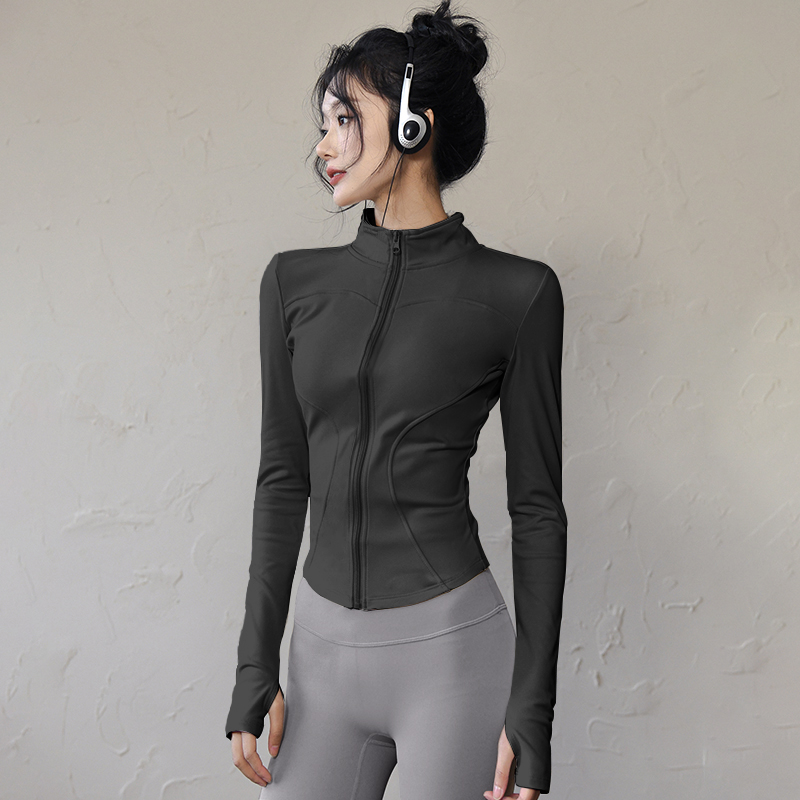 Long Sleeve Sports Jacket Wome - Yoga For Fitness のレビューと価格