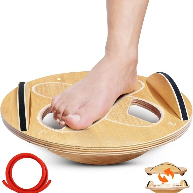 Wooden Fitness Balance Board A - Yoga Fitness Training のレビューと価格