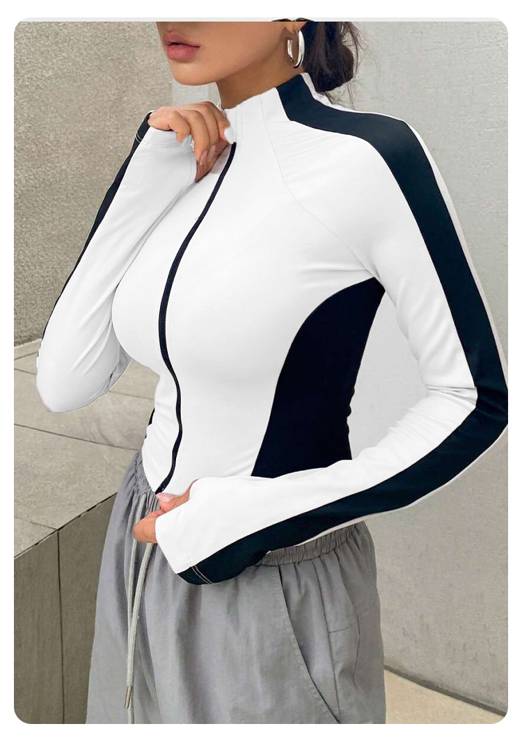 Yoga Clothes Stand Up Collar J - Yoga For Fitness のレビューと価格
