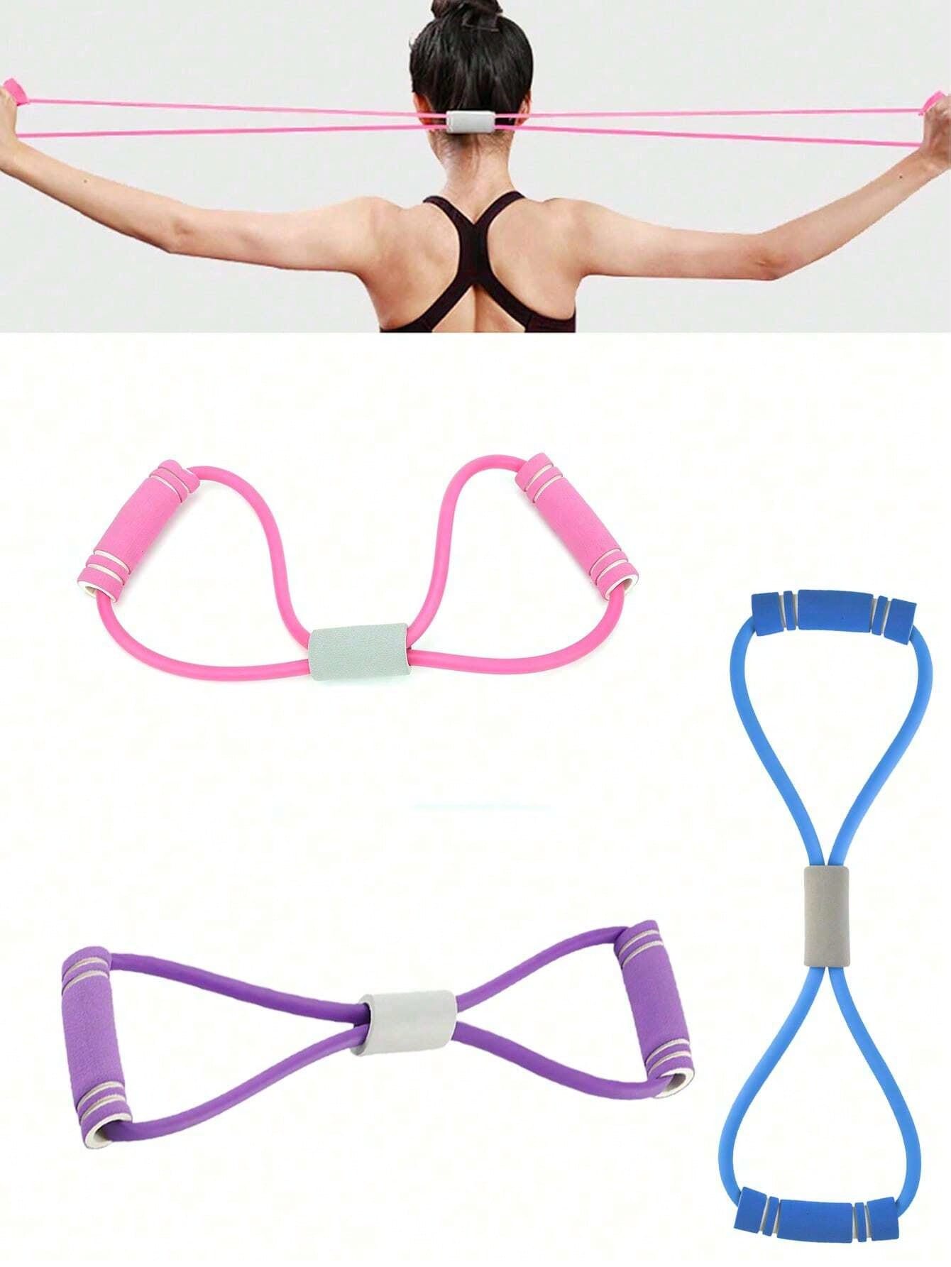 1pc Figure 8 Yoga Resistance B - Yoga Fitness Resistance Band のレビューと価格