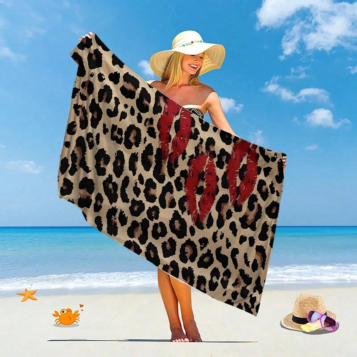 Toalla de playa con estampado  - Yoga En Fitness のレビューと価格