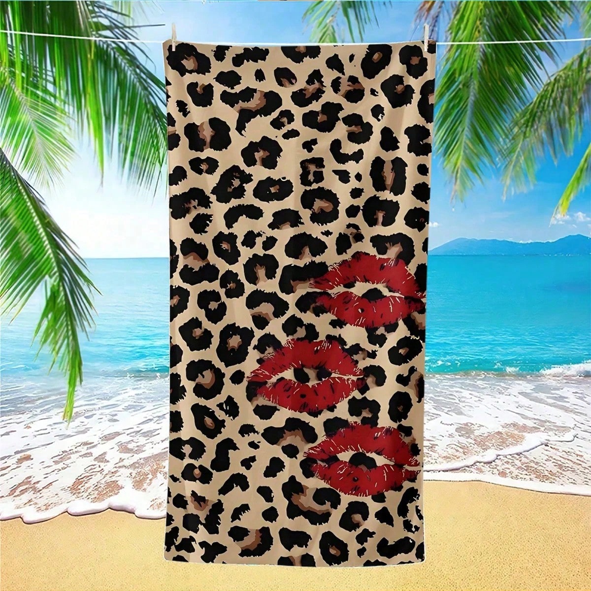Toalla de playa con estampado  - Yoga En Fitness のレビューと価格