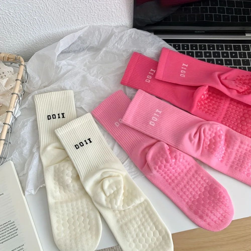 3Pairs Cotton Breathable Mid-c - Yoga Fitness Training のレビューと価格