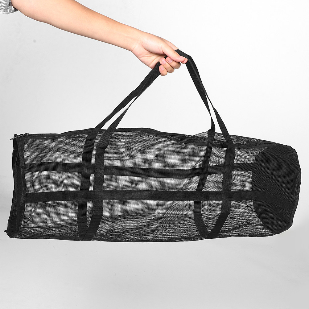 Mesh Gym Storage Bag Extra Lar - Yoga Fitness Gear のレビューと価格