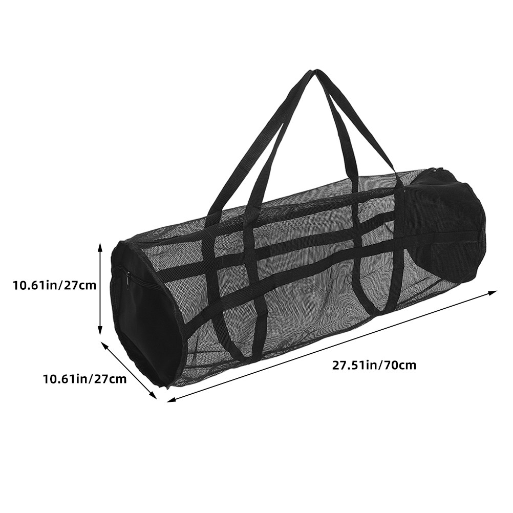 Mesh Gym Storage Bag Extra Lar - Yoga Fitness Gear のレビューと価格