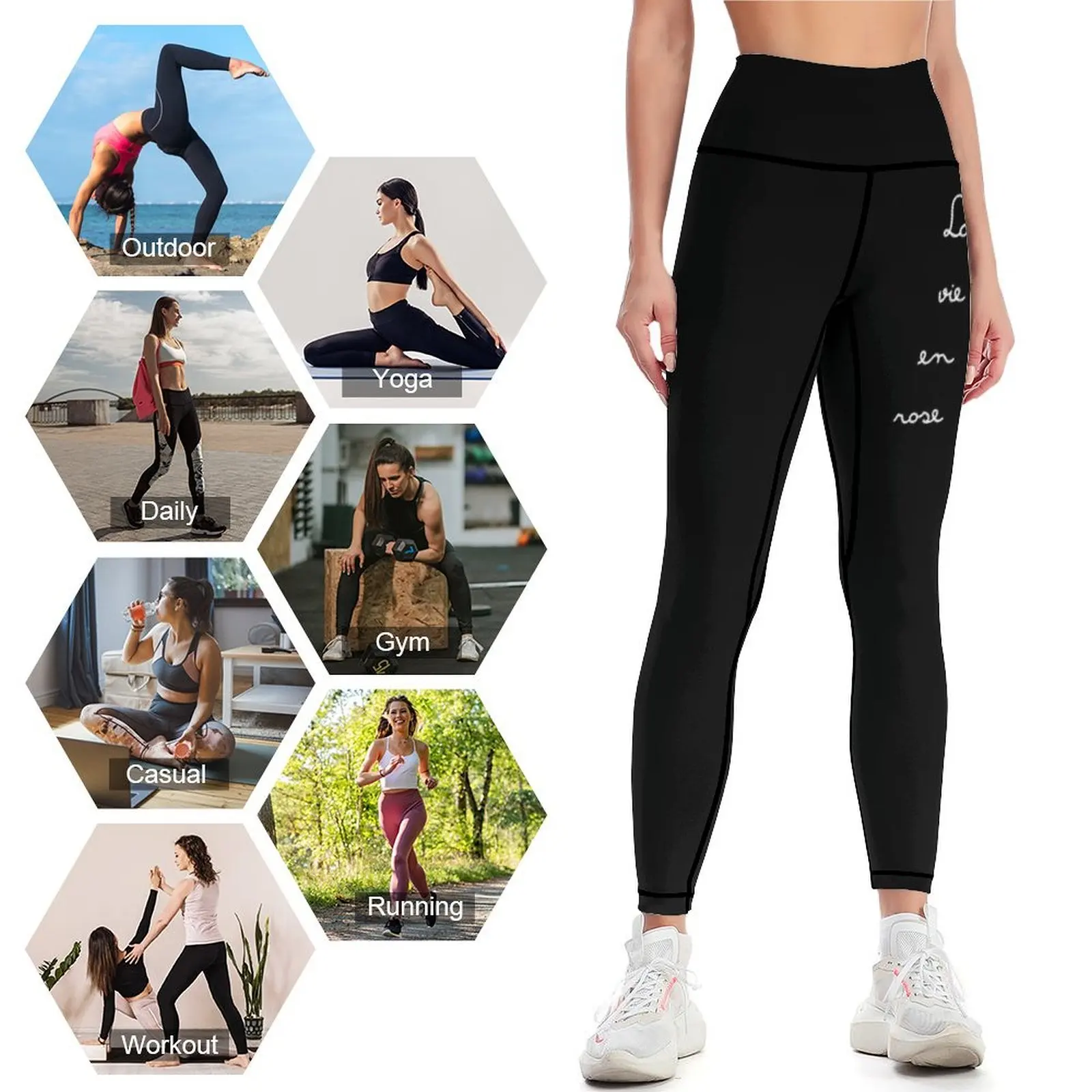 La Vie en Rose Leggings sports - Yoga En Fitness のレビューと価格