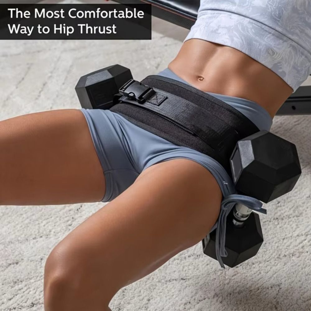Non Slip Dumbbell Weight Belt  - Hip Thrust Pad のレビューと価格