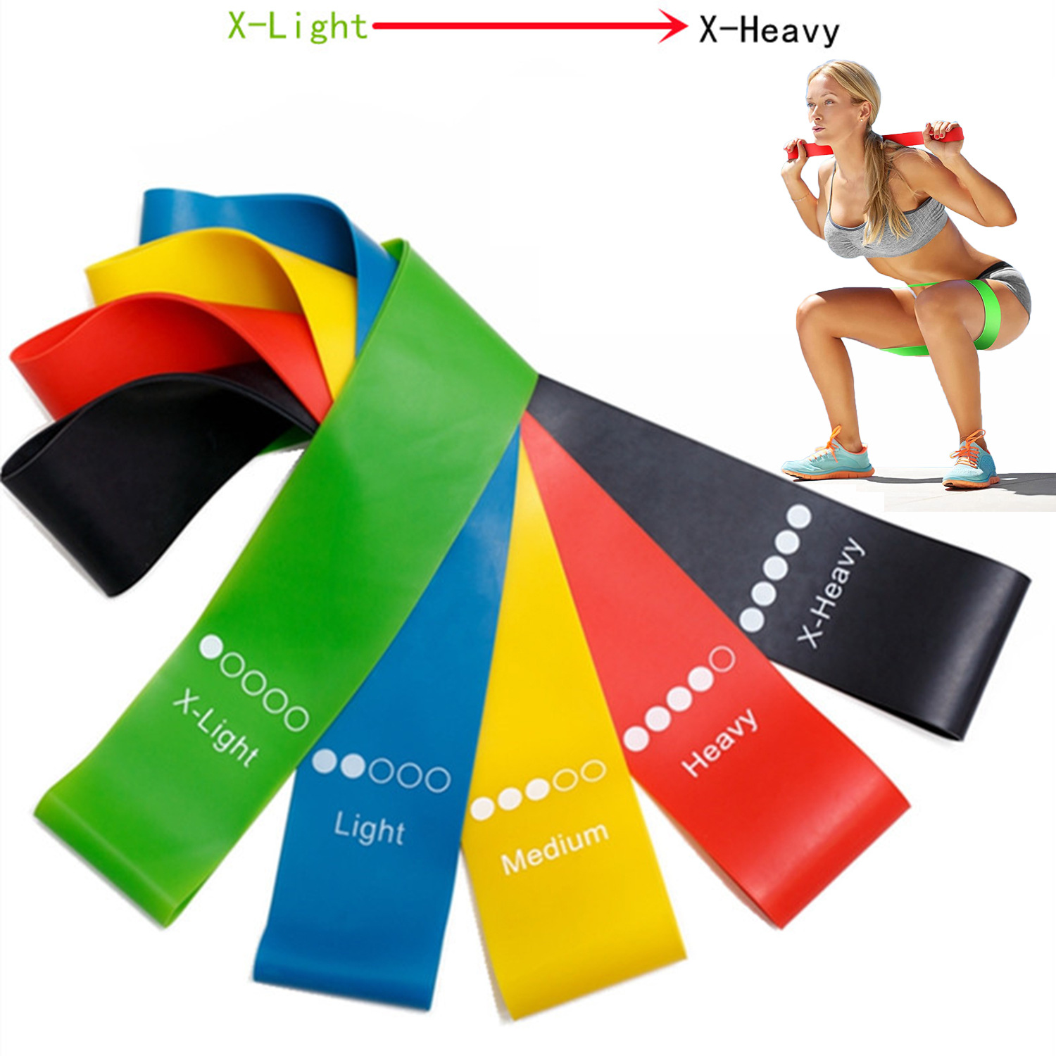 Different Resistance Bands Yog - Yoga Fitness Resistance Band のレビューと価格