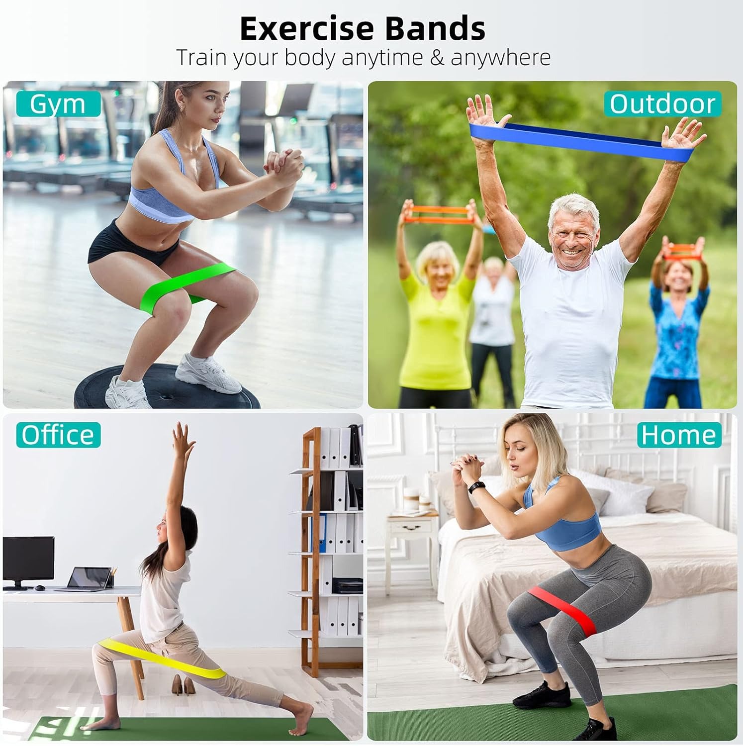 Different Resistance Bands Yog - Yoga Fitness Resistance Band のレビューと価格