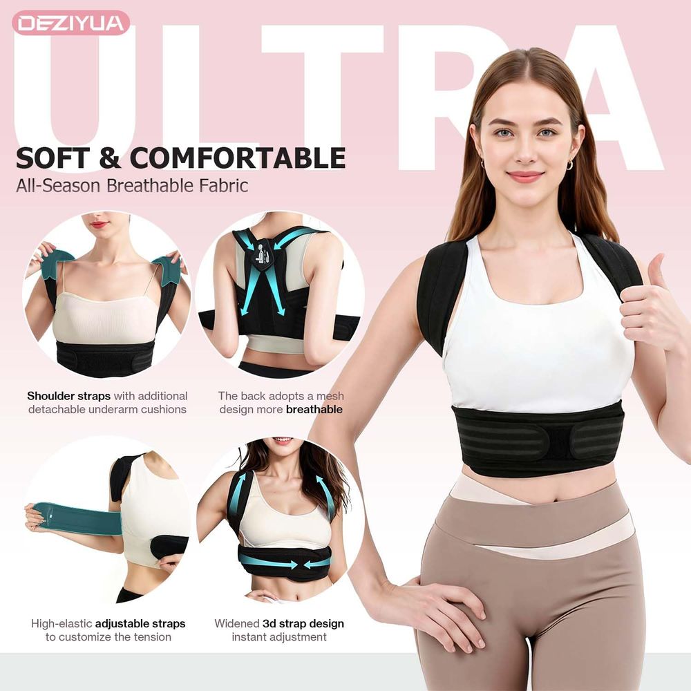 Universal Adjustable Posture C - Posture Corrector Back のレビューと価格