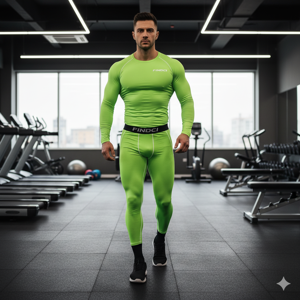FINDCI Men's Sports Running Se - Yoga Fitness Set のレビューと価格