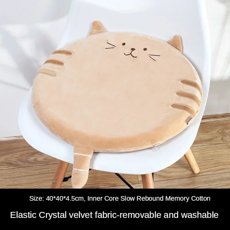 Cute Cat Round Tatami Cushion  - Hip Thrust Pad のレビューと価格