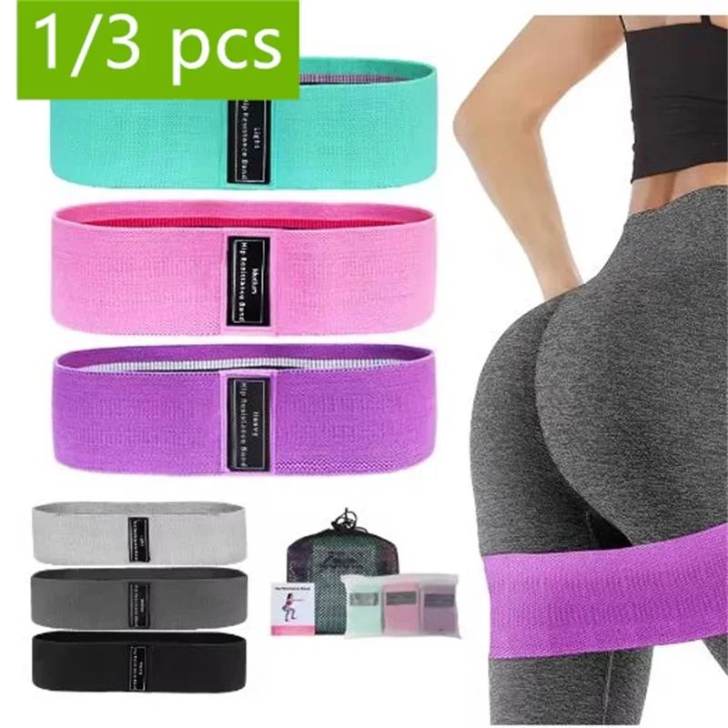 Fabric Resistance Hip Booty Ba - Yoga Fitness Resistance Band のレビューと価格