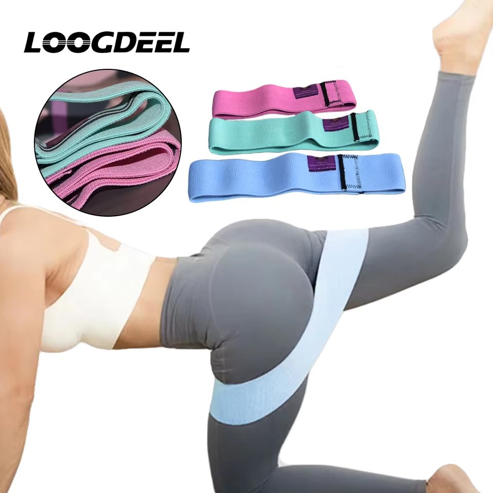 LOOGDEEL 3Pcs/Set Exercise Res - Yoga Fitness Gear のレビューと価格