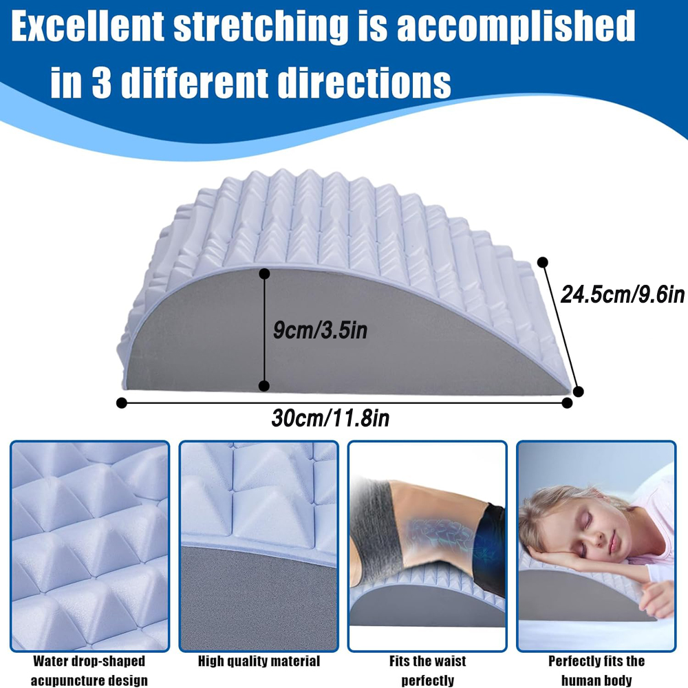 Back Stretcher Pillow For Back - Posture Corrector Back のレビューと価格