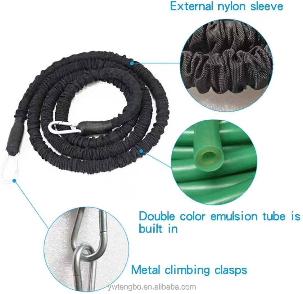 Dual Resistance Latex Pull Rop - Jump Rope のレビューと価格